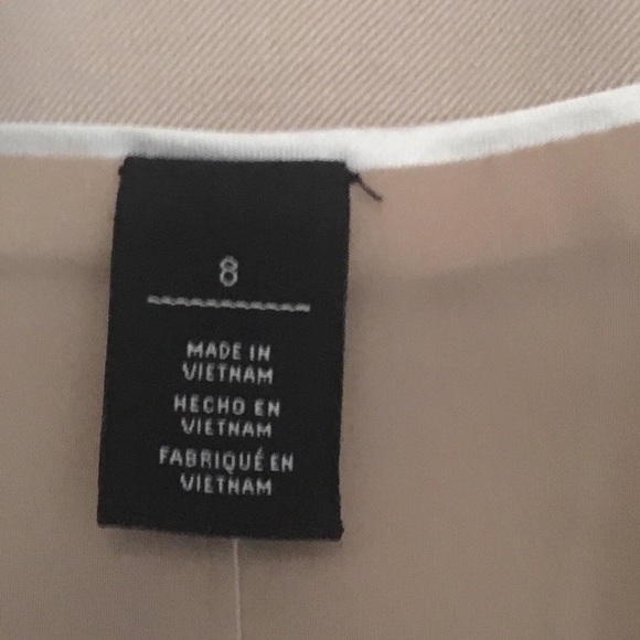 WHBM Tan Longline Vest NWT - Picture 2 of 3